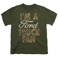 Ford Truck Man Camo Kids T-Shirt