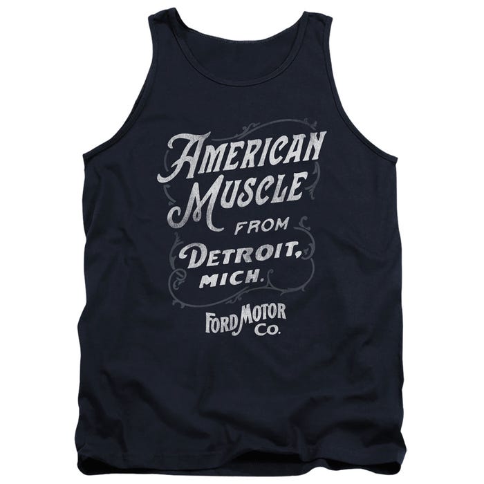 Ford American Muscle Classic Script Tank Top