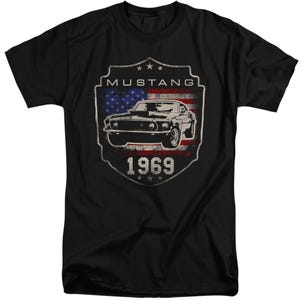 Ford Mustang 1969 Flag Tall T-Shirt