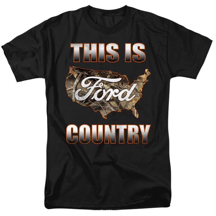 Ford Go Further Orange Camo T-Shirt
