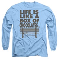 Forrest Gump Life Is Like A Box Of Chocolates Long Sleeve Shirt