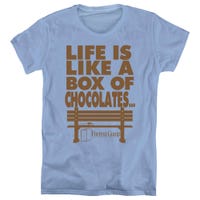 Forrest Gump Life Is Like A Box Of Chocolates Womens T-Shirt