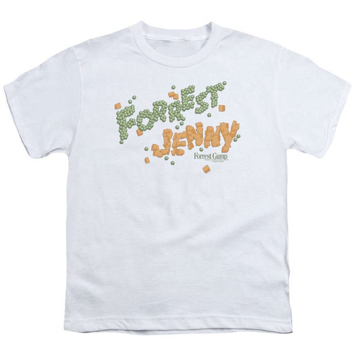 Forrest Gump Peas And Carrots Kids T-Shirt