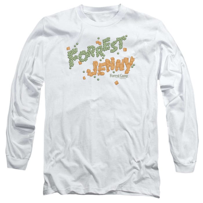 Forrest Gump Peas And Carrots Long Sleeve Shirt