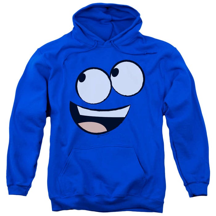 Foster's Home For Imaginary Friends Big Blue Face Smiling Hoodie