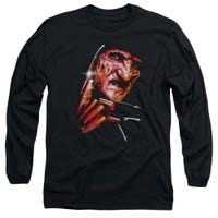 Freddy Krueger Face Nightmare On Elm Street Long Sleeve Shirt