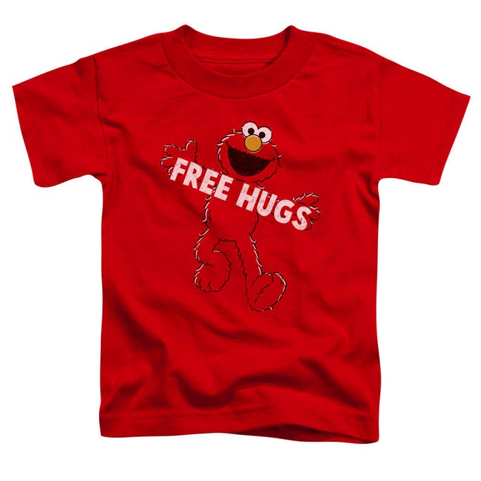 Free Hugs Elmo Sesame Street Toddler T-Shirt