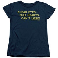 Friday Night Lights Clear Eyes Womens T-Shirt