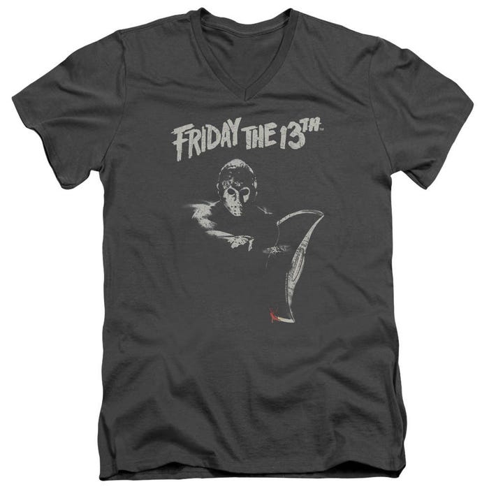 Friday The 13th Ax V-Neck T-Shirt