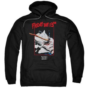 Friday The 13th Axe Poster Hoodie