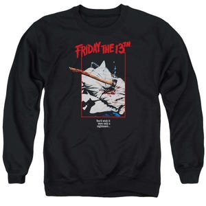 Friday The 13th Axe Poster Sweatshirt