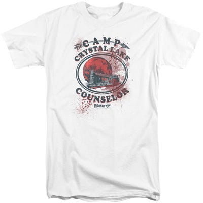 Friday The 13th Camp Counselor Victim Tall T-Shirt