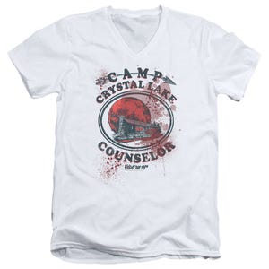 Friday The 13th Camp Counselor Victim V-Neck T-Shirt