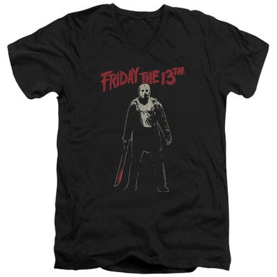 Friday The 13th CHCHCH AHAHAH V-Neck T-Shirt