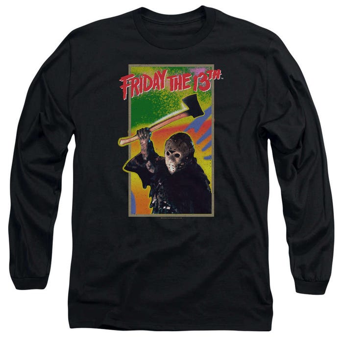 Friday the 13th Doomed Retro Game Long Sleeve Shirt