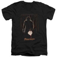 Friday The 13th Part 3 Poster V-Neck T-Shirt