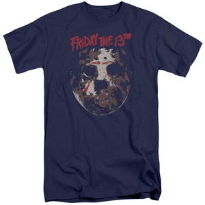 Friday The 13th Rough Mask Tall T-Shirt