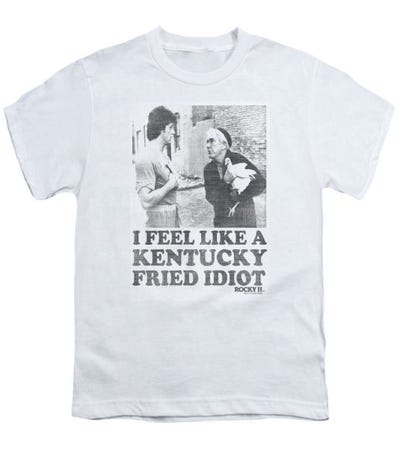Fried Idiot Rocky Kids T-Shirt