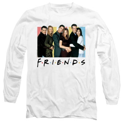 Friends Cast Logo Long Sleeve Shirt