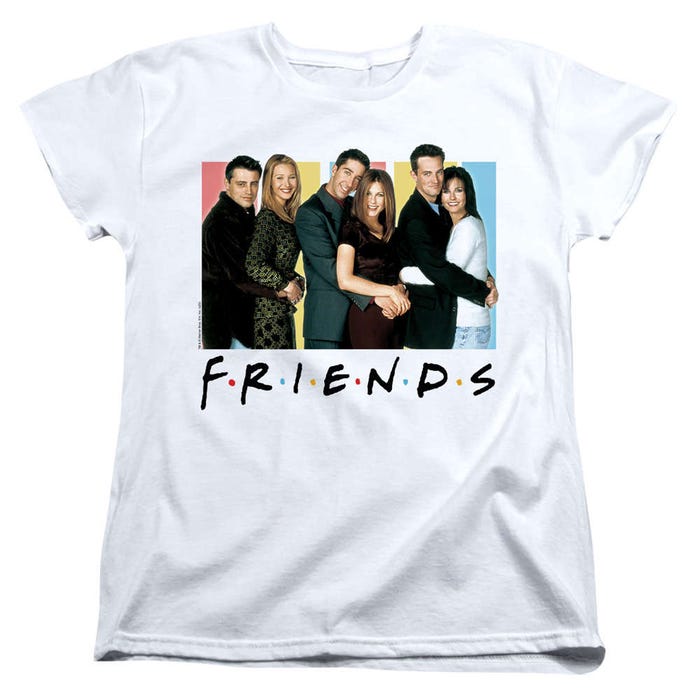 Friends Cast Logo Womens T-Shirt