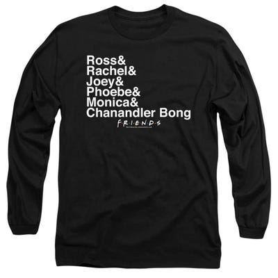 Friends Chanandler Bong Long Sleeve Shirt