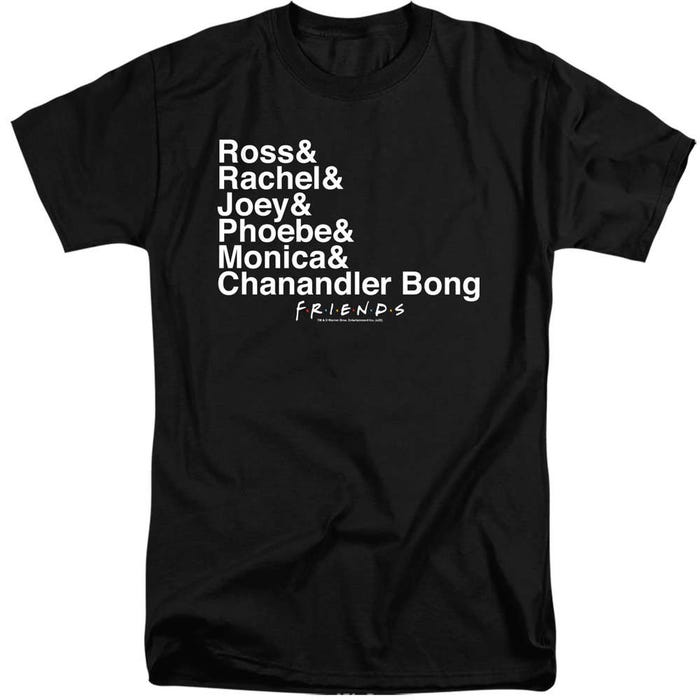 Friends Chanandler Bong Tall T-Shirt