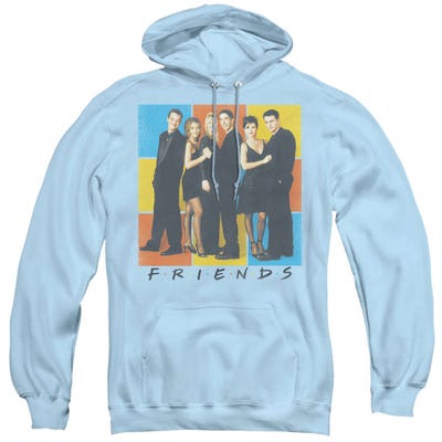 Friends Color Block Cast Hoodie