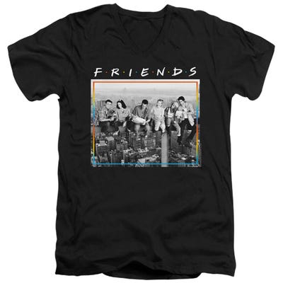 Friends Lunch Break Photo V-Neck T-Shirt