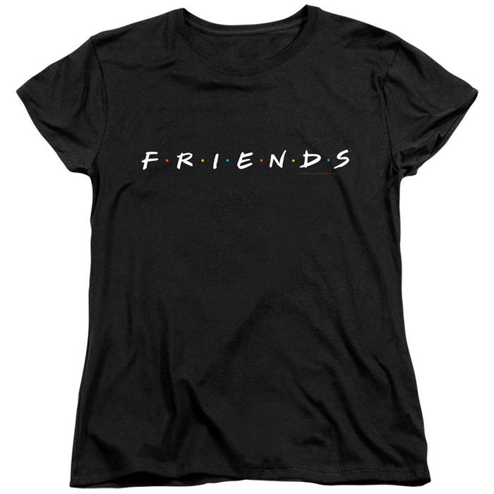 Friends Official TV Show Logo Womens T-Shirt