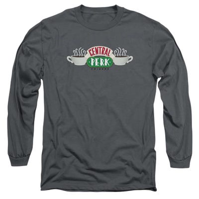 Friends TV Show Central Perk Logo Long Sleeve Shirt