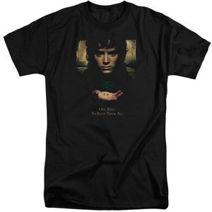 Frodo One Ring Lord Of The Rings Tall T-Shirt