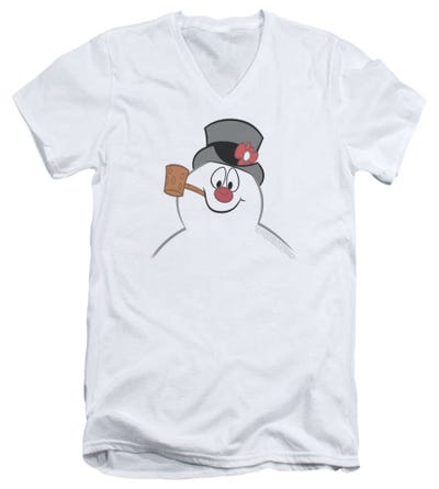 Frosty The Snowman V-Neck T-Shirt