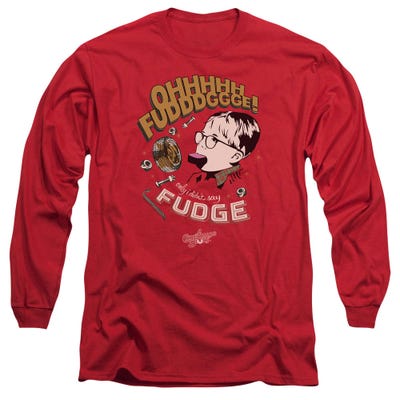 Fudge A Christmas Story Long Sleeve Shirt