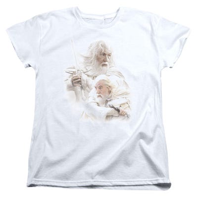 Gandalf The White Lord Of The Rings Womens T-Shirt