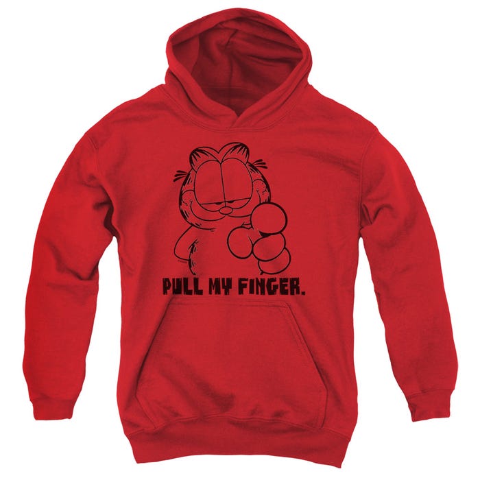 GARFIELD PULL MY FINGER Kids Hoodie