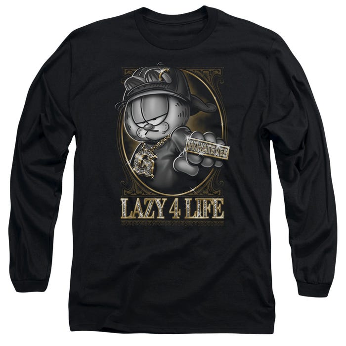 LAZY 4 LIFE GARFIELD Long Sleeve Shirt