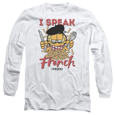 Garfield Speaking Love Long Sleeve Shirt