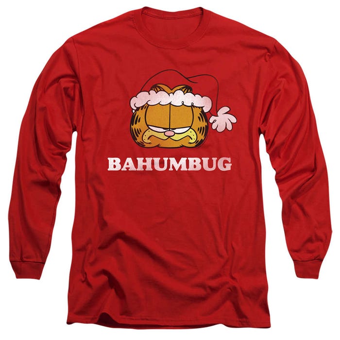 Garfield Bahumbug Long Sleeve Shirt