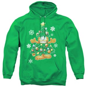 Garfield Christmas Tree Hoodie