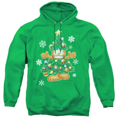 Garfield Christmas Tree Hoodie