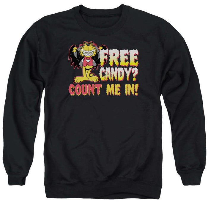 Garfield Count Me In Sweatshirt