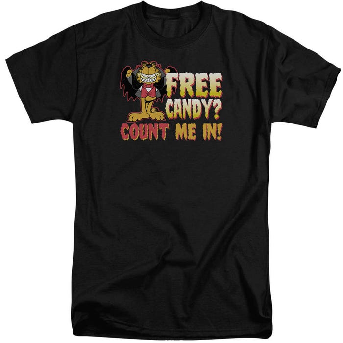 Garfield Count Me In Tall T-Shirt