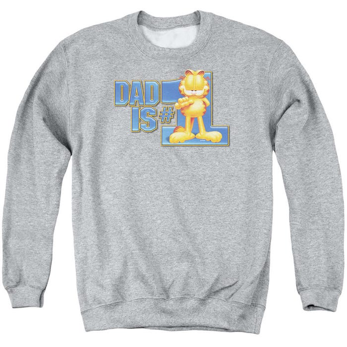 Garfield Dad Is Number One Sweatshirt