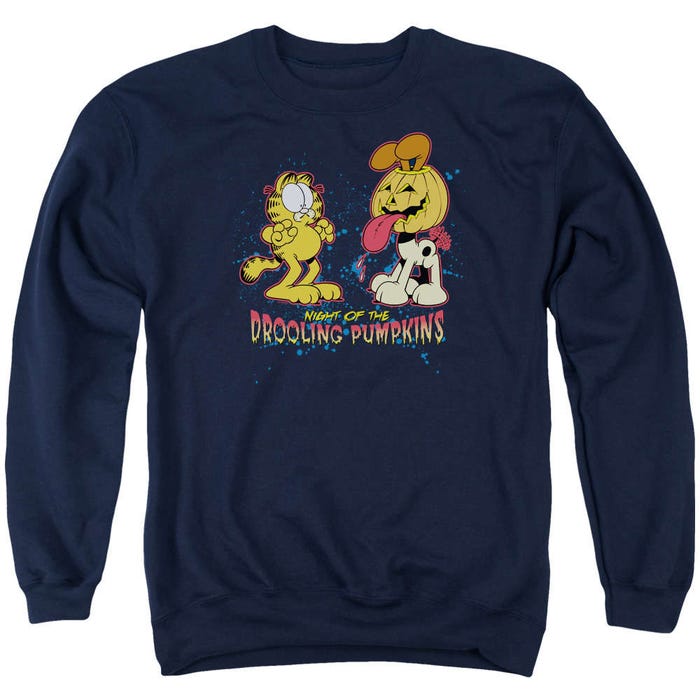 Garfield Drooling Pumpkins Sweatshirt