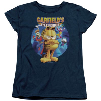 Garfield Dvd Art Womens T-Shirt