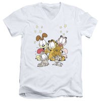 Garfield Friends Are Best V-Neck T-Shirt