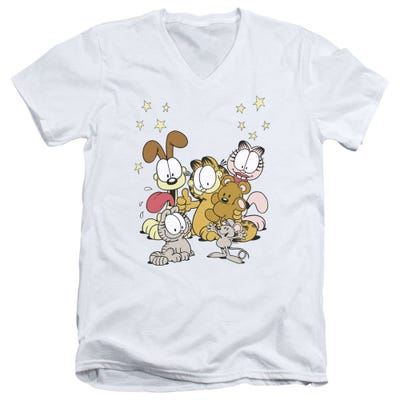 Garfield Friends Are Best V-Neck T-Shirt