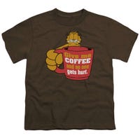 Garfield Give Me Coffee Kids T-Shirt