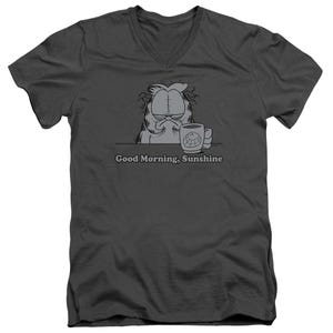 Garfield Good Morning Sunshine V-Neck T-Shirt