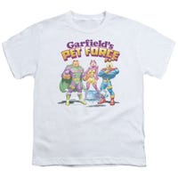 Garfield Heroes Await Kids T-Shirt